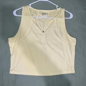 Yellow Hind Golf/Workout Shirt (Size L)